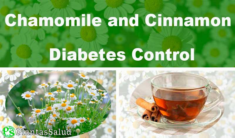 Chamomile and cinnamon tea to control diabetes